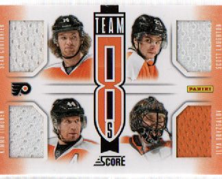 2013-14 Score Team 8s Jerseys Kimmo Timonen And 7 Other Players #T8-PA