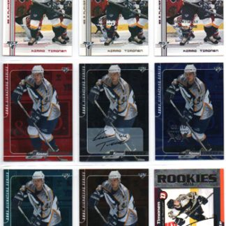 2000-01 BAP Signature Series AUTOGRAPH Kimmo Timonen Predators #103