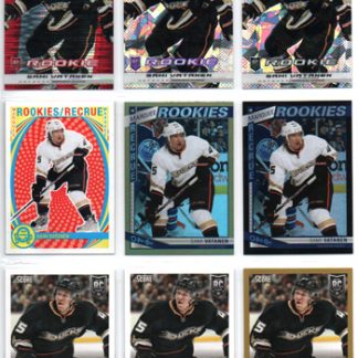 2013-14 O-Pee-Chee BLACK RAINBOW 067/100 Sami Vatanen RC Ducks #542
