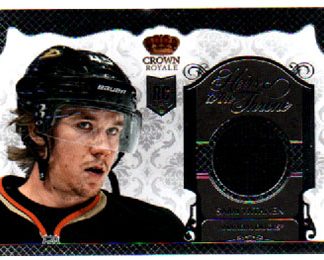 2013-14 Crown Royale Heirs to the Throne Materials JERSEY Sami Vatanen RC Ducks #HTSV