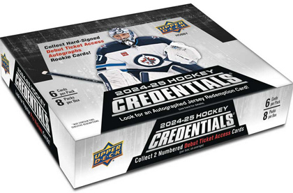 2024-25 UD Credentials Hockey Hobby