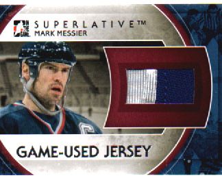 2012-13 ITG Superlative 2-Color JERSEYS SILVER 6of6 Mark Messier Canucks #GUJ36