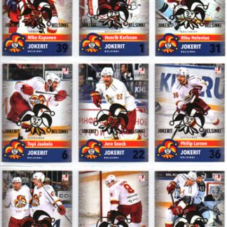 2015-16 Jokerit KHL AWAY Set GOLD /50 #JOK-HOM-001 Niko Kapanen Jokerit