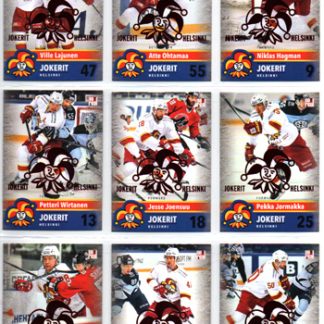 2015-16 Jokerit KHL AWAY Set RED /100 #JOK-AWY-019 Juhamatti Aaltonen Jokerit
