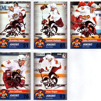 2015-16 Jokerit KHL AWAY Set RED /100 #JOK-AWY-020 Brandon Kozun Jokerit