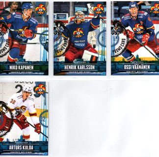 2015-16 Jokerit KHL AWAY Set PROMO #JOK-AWY-004 Arturs Kulda Jokerit