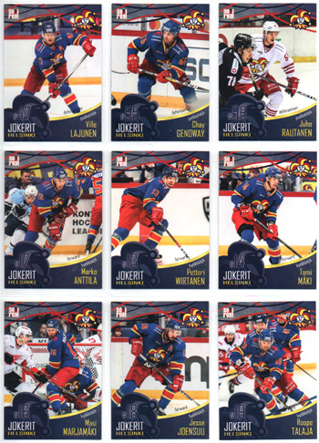 2016-17 Jokerit KHL Base HOME #JOK-BAS-011 Chay Genoway Jokerit