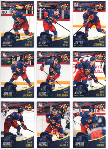 2016-17 Jokerit KHL Base HOME #JOK-BAS-024 Miro Mäkinen Jokerit