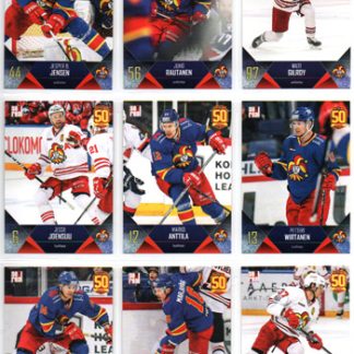 2017-18 Jokerit KHL Base HOME #JOK-BAS-010 Jesper Jensen Jokerit