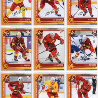 2017-18 Jokerit KHL Base GET /100 #JOK-GET-010 Jesper Jensen Jokerit