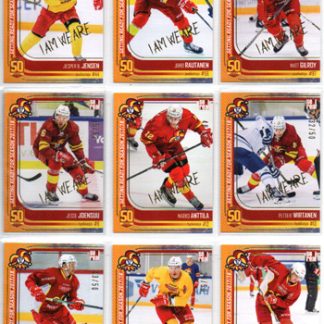 2017-18 Jokerit KHL Base GET /50 #JOK-GET-010 Jesper Jensen Jokerit