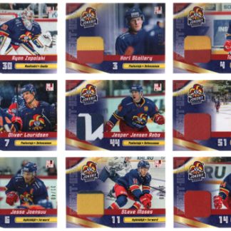 2018-19 Jokerit KHL 2- Color JERSEY /40 #JOK-JER-001 Ryan Zapolski (G) Jokerit