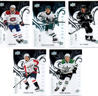 2024-25 UD ICE Hockey EXQUISITE ROOKIES /299 #R-7 Joshua Roy RC Canadiens