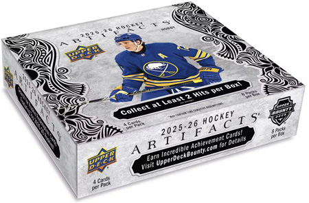 2025-26 UD Artifacts Hockey HOBBY Laatikko