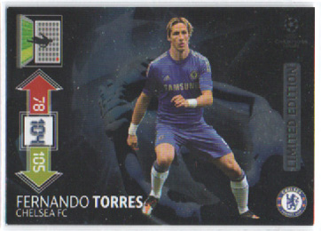 BONUS 75,00€, 2012-13 Panini Champions League LIMITED EDITION #NNo Fernando Torres (Chelsea)
