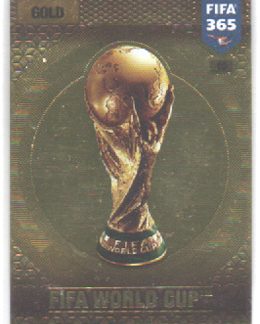 BONUS 45,00€,  2017 Panini FIFA 365 #10  FIFA World Cup TROPHY