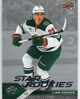 BONUS 65,00€, 2024-25 UD Star Rookies Set #9 Liam Ohgren RC Wild