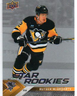 BONUS 65,00€, 2024-25 UD Star Rookies Set #18 Rutger McGroarty RC Penguins