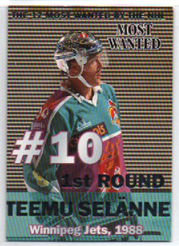 BONUS 155,00€, 1999-00 Cardset MOST WANTED 12 kpl SETTI