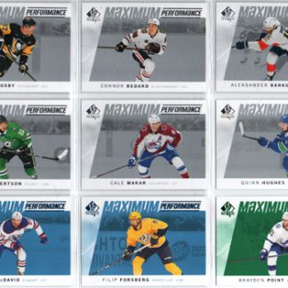 2024-25 SP Authentic MAXIMUM Performance GREEN #MP-22 Brayden Point Lightning