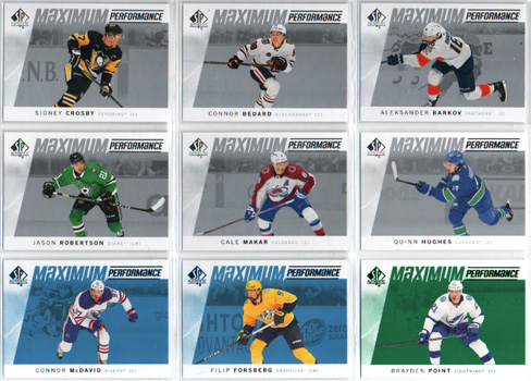 2024-25 SP Authentic MAXIMUM Performance GREEN #MP-22 Brayden Point Lightning