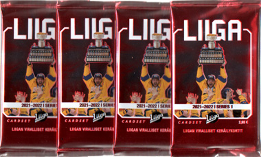 2021-22 Cardset Liiga Sarja 1 pussi