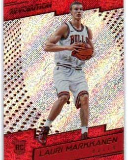 2017-18 NBA Panini Revolution ROOKIE SPECKLE #113 Lauri Markkanen RC Chicago Bulls