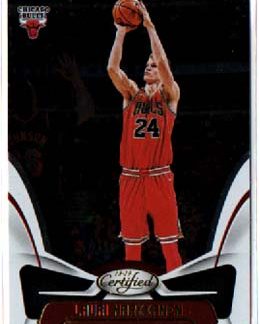 2018-19 NBA Panini Certified #12 Lauri Markkanen Chicago Bulls
