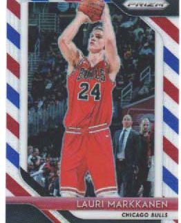 2018-19 NBA Panini Prizm #110 Lauri Markkanen Chicago Bulls