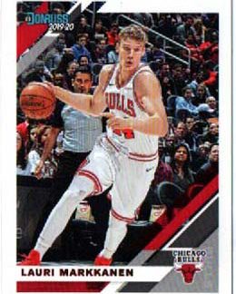 2019-20 NBA Panini Donruss #35 Lauri Markkanen Chicago Bulls
