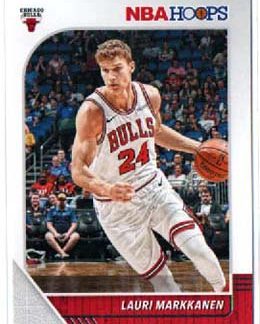 2019-20 NBA Panini Hoops #27 Lauri Markkanen Chicago Bulls