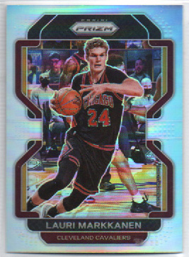 2021-22 NBA Panini Prizm SILVER Prizm #86 Lauri Markkanen Cavaliers