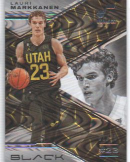 2022-12 NBA Panini Black SILVER 61/75 #55 Lauri Markkanen Utah Jazz