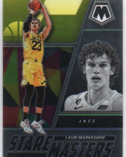 2022-23 NBA Panini Mosaic STARE MASTERS #22 Lauri Markkanen Utah Jazz