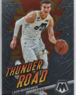 2022-23 NBA Panini Mosaic THUNDER ROAD #7 Lauri Markkanen Utah Jazz