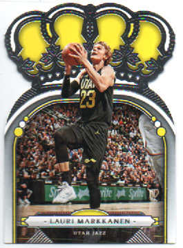 2022-23 NBA Panini Crown Royale DIE-CUT #69 Lauri Markkanen Utah Jazz