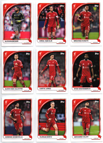 2025-26 Topps Liverpool FC Team Set #20 Cody Gakpo Liverpool FC