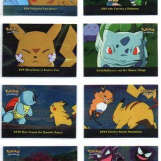 Pokemon TV Animation Series EP SILVER FOIL #EP18 Tentacool and Tentacruel