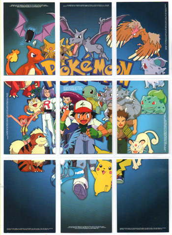 Pokemon TV Animation Series 1 TV PUZZLE # - Image 3