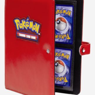 Pokemon Premium SNAP BINDER 4-Pocket Holds 160 Cards Ultra PRO (RED)
