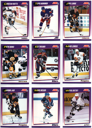1991-92 Score USA Hockey FINNS #45 Christian Ruuttu Sabres