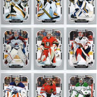 2025-26 O-Pee-Chee Hockey GOALIES #123 Samuel Montembeault (G) Canadiens