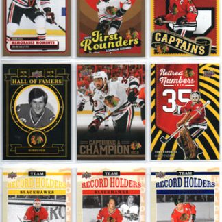 2025-26 UD Chicago Blackhawks CAPTAINS YELLOW #173 Adrian Aucoin Blackhawks
