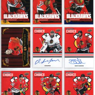 2025-26 UD Chicago Blackhawks CENTENNIAL CHOICE AUTOGRAPH #CS-RD Ryan Donato Blackhawks