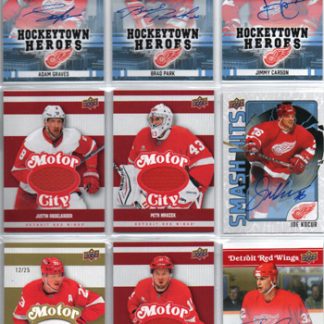 2025-26 UD Red Wings HOBBY MASH HITS AUTOGRAPHS 2 #SH-Joe Kocur Red Wings