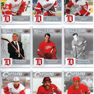 2025-26 UD Red Wings CAPTAINS COUGARS #180 Dylan Larkin Red Wings