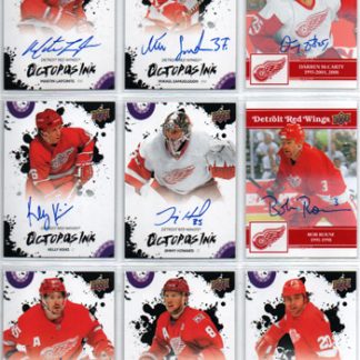 2025-26 UD Red Wings HOBBY OCTOBUS INK AUTOGRAPH #OI-KK Kelly Kisio Red Wings