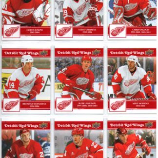 2025-26 UD Detroit Red Wings HOBBY Base #100 Kris Draper Red Wings
