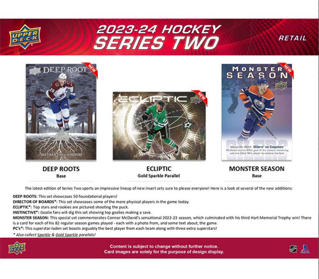 2023-24 Upper Deck Hockey Series 2 Oversized BLASTER Laatikko - Image 5