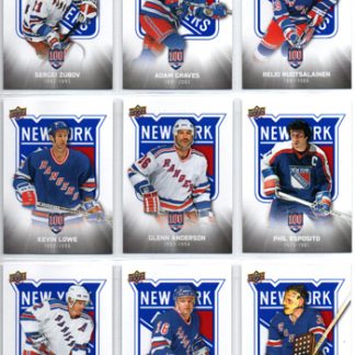 2025-26 UD New York Rangers Set WHITE #64 Michal Rozsival Rangers